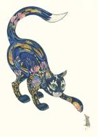 Karnet A132 B6 + koperta Kot i mysz. Wydawca: DM Collection. SmakLiter.pl Opakowanie Karnet A132 B6 + koperta Kot i mysz