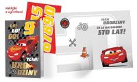 Opakowanie Karnet B6 DSK-014 Urodziny Auta 2 (wym. cyf.)