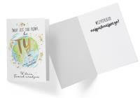 Opakowanie Karnet B6 GS-017 Urodziny świat