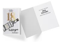Opakowanie Karnet B6 GS-023 Urodziny 18