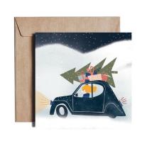 Opakowanie Karnet kw Santa Who MH01