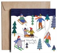 Opakowanie Karnet kw White Christmas DS12