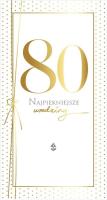 Opakowanie Karnet PM-197 Urodziny 80