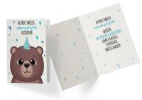 Opakowanie Karnet PR-324 Urodziny 4 chłopiec