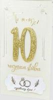 Opakowanie Karnet Rocznica 10 6K - 01