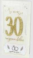 Opakowanie Karnet Rocznica 30 6K - 04