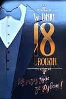 Opakowanie Karnet Urodziny 18 4K - 032