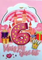 Opakowanie Karnet Urodziny 6 4K - 056