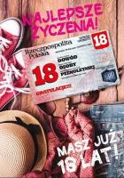 Opakowanie Karnet Urodziny Osiemnastka Gift-M-123