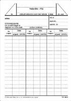 Opakowanie Karta biblioteczna czytelnika 980-5