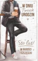 Opakowanie Kartka okolicznościowa Urodziny P01