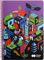 Opakowanie Kołonotatnik A4/80K kratka Me&City 1 HAPPY COLOR