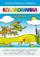 Okładka książki Kolorowanka Wiosna