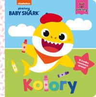 Kolory. Baby Shark. Autor: Study Smart. SmakLiter.pl Okładka książki Kolory. Baby Shark