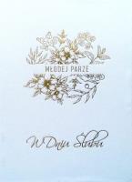 Opakowanie Książeczka welurowa Młodej Parze KM-04