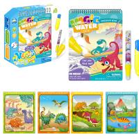 Opakowanie Książeczka z wodnym pisakiem - Dinozaury