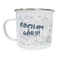 Opakowanie Kubek emaliowany - Kocham Góry!