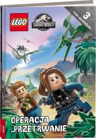 Okładka książki Lego Jurassic World Operacja przetrwanie LNR-6201