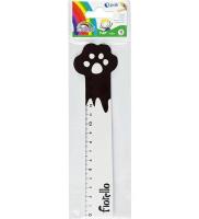 Opakowanie Linijka drewniana 15cm łapa FIORELLO