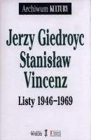 Listy 1946-1969. Autor: Vincenz Stanisław. SmakLiter.pl Okładka książki Listy 1946-1969