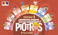 Logopedyczny Piotruś. Memory zestaw 1. Wydawca: KOMLOGO. SmakLiter.pl Opakowanie Logopedyczny Piotruś. Memory zestaw 1