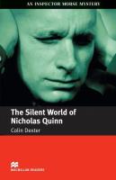 Okładka książki Mamcillan Readers The Silent World of Nicholas Quinn (intermediate)