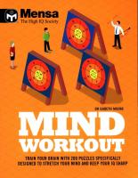 Mensa - Mind Workout. Autor: Moore Gareth. SmakLiter.pl Okładka książki Mensa - Mind Workout