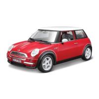 Opakowanie Mini Cooper 2001 Red 1:18 BBURAGO