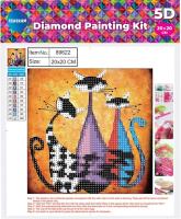Opakowanie Mozaika diamentowa 5D 20x20cm Cat 89622