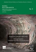 Nauka dla ciekawych. Wysad solny...nr 5. Autor: Katarzyna Poborska-Młynarska. SmakLiter.pl Okładka książki Nauka dla ciekawych. Wysad solny...nr 5