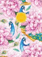 Opakowanie Notatnik ozdobny 145x197/120K kratka TW Pawie