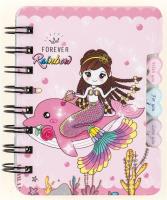 Opakowanie Notes na spirali Mermaid 50K