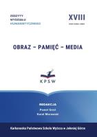 Obraz Pamięć Media XVIII. Autor: Greń Paweł, Morawski Karol. SmakLiter.pl Okładka książki Obraz Pamięć Media XVIII