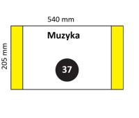 Opakowanie Okładka na podr do muzyki krótka NR 37 (20szt)