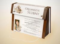Organizer Ślubny Isteria. Autor: Innocenta Dźwierzyńska. SmakLiter.pl Okładka książki Organizer Ślubny Isteria