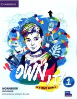 Own it! 1 Workbook with Ebook. Autor: Anderson Vicki, Durrant Lynn. SmakLiter.pl Okładka książki Own it! 1 Workbook with Ebook