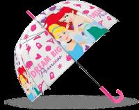 Parasolka Disney Princess 18cali przezroczysta. Wydawca: Kids Euroswan. SmakLiter.pl Opakowanie Parasolka Disney Princess 18cali przezroczysta