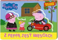 Okładka książki Peppa Pig. Nowy Wymiar Przygody. Z Peppą jest...