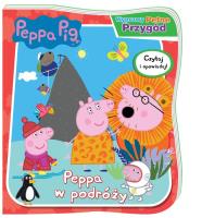 Okładka książki Peppa Pig. Wyprawy pełne przygód. Peppa w podróży