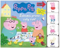 Peppa Pig. Zagraj Ze Mną. Zabawa przez cały rok. Autor: Opracowanie zbiorowe. SmakLiter.pl Okładka książki Peppa Pig. Zagraj Ze Mną. Zabawa przez cały rok