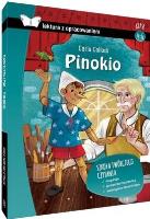 Pinokio z opracowaniem BR SBM. Autor: Carlo Collodi. SmakLiter.pl Okładka książki Pinokio z opracowaniem BR SBM