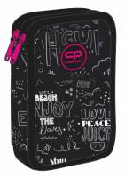 Piórnik Coolpack podwójny z wyposażeniem JUMPER 2 B&W SCRIBBLE. Wydawca: Patio. SmakLiter.pl Opakowanie Piórnik Coolpack podwójny z wyposażeniem JUMPER 2 B&W SCRIBBLE