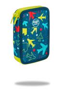 Piórnik Coolpack podwójny z wyposażeniem JUMPER 3 SKY FLIGHTS. Wydawca: Patio. SmakLiter.pl Opakowanie Piórnik Coolpack podwójny z wyposażeniem JUMPER 3 SKY FLIGHTS