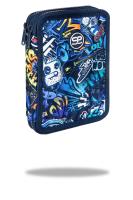 Opakowanie Piórnik Coolpack podwójny z wyposażeniem JUMPER XL GRAFITTI