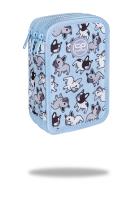 Piórnik Coolpack potrójny z wyposażeniem JUMPER 3 CUTE BULLDOGS. Wydawca: Patio. SmakLiter.pl Opakowanie Piórnik Coolpack potrójny z wyposażeniem JUMPER 3 CUTE BULLDOGS