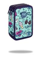 Piórnik Coolpack potrójny z wyposażeniem JUMPER 3 MINT DODDLES. Wydawca: Patio. SmakLiter.pl Opakowanie Piórnik Coolpack potrójny z wyposażeniem JUMPER 3 MINT DODDLES