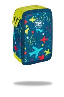 Piórnik Coolpack potrójny z wyposażeniem JUMPER 3 SKY FLIGHTS. Wydawca: Patio. SmakLiter.pl Opakowanie Piórnik Coolpack potrójny z wyposażeniem JUMPER 3 SKY FLIGHTS