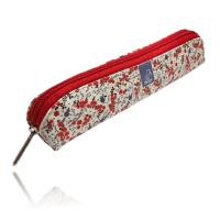 Opakowanie Piórnik mini Kwiatki czerwone