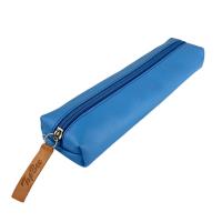 Piórniki Jamnik ekoskóra Fiolet blue. Wydawca: Bee-bee. SmakLiter.pl Opakowanie Piórniki Jamnik ekoskóra Fiolet blue