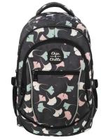 Opakowanie Plecak 3 komorowy usztywniany 18' Chin&Chilla. Liście
